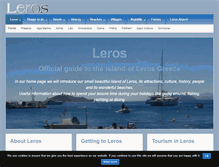 Tablet Screenshot of lerosisland.com